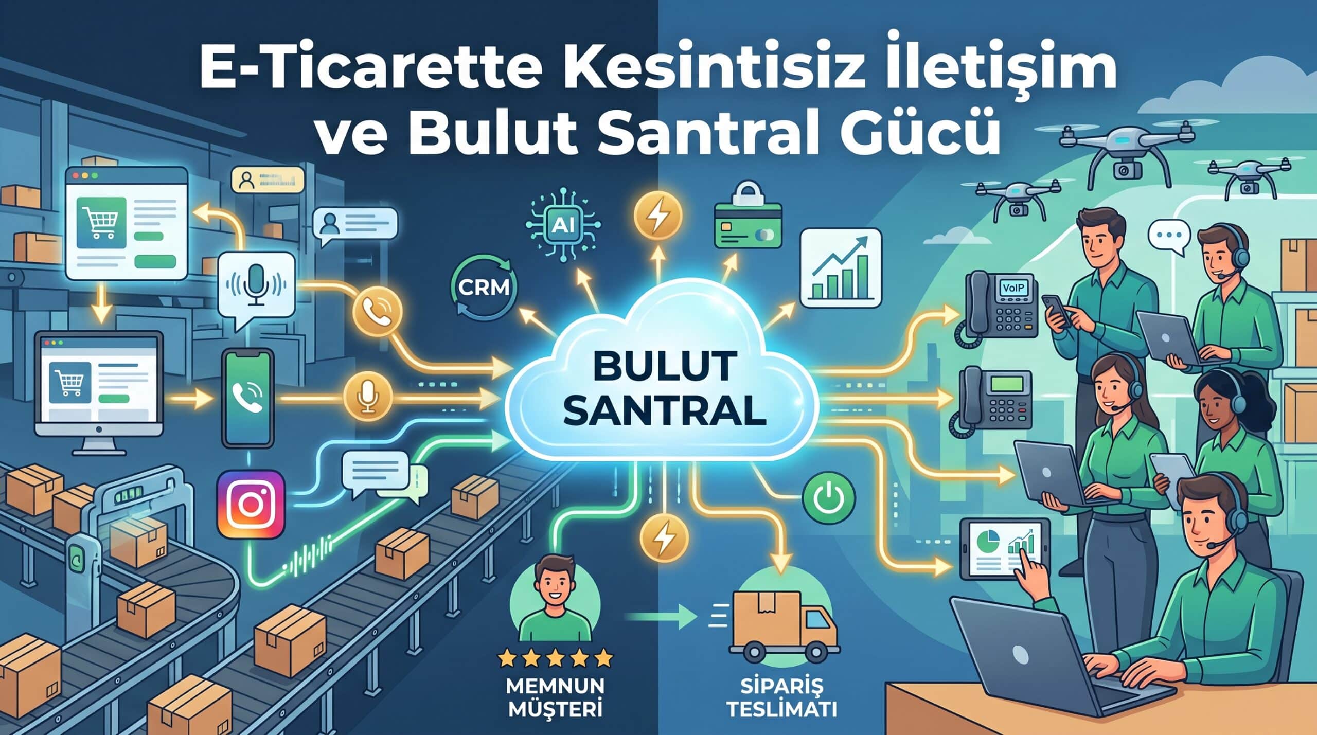 Ondialer | E-Ticarette Kesintisiz İletişim ve Bulut Santral G&uuml;c&uuml;