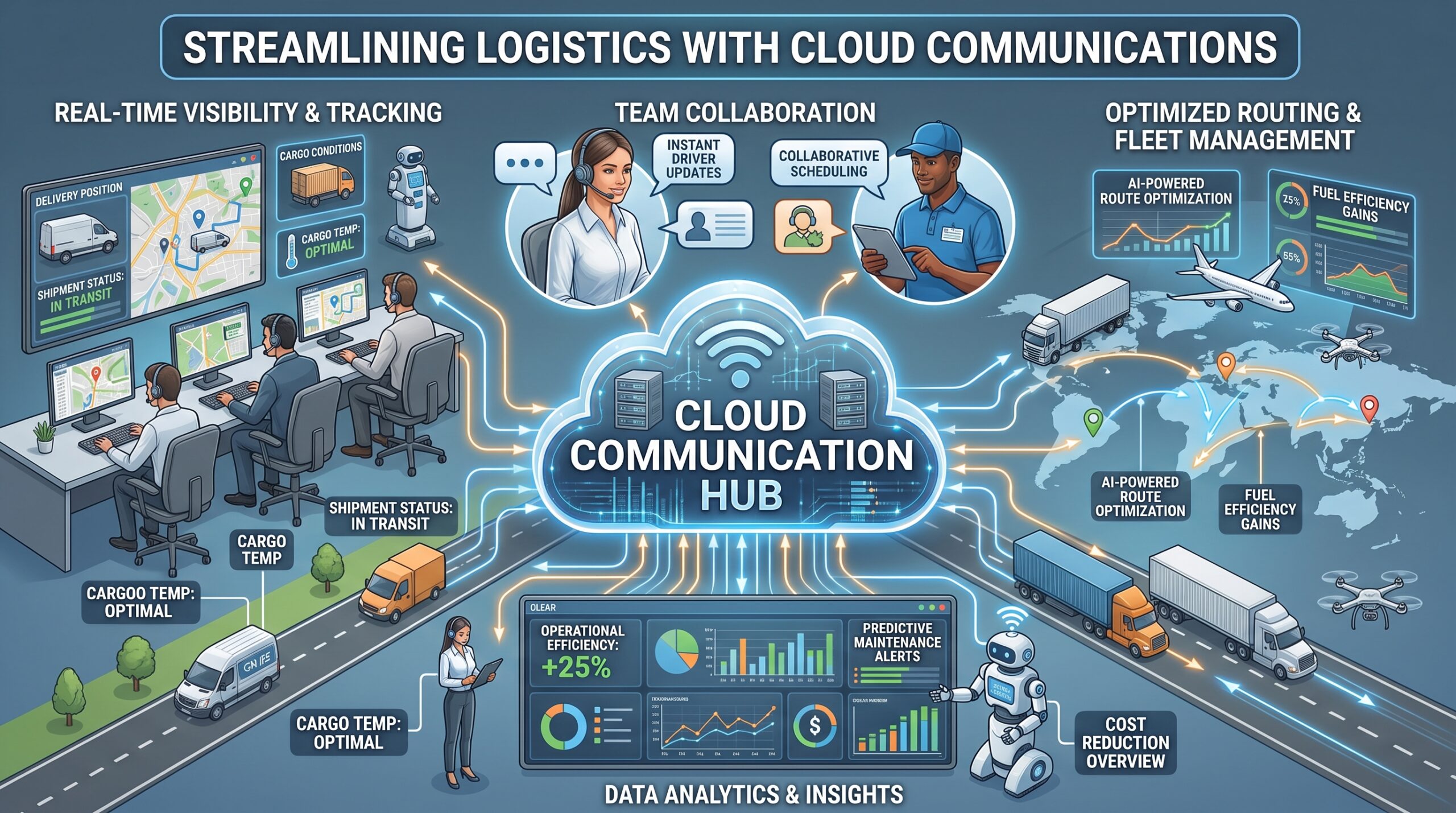 Ondialer | Streamlining Logistics with Cloud Communications