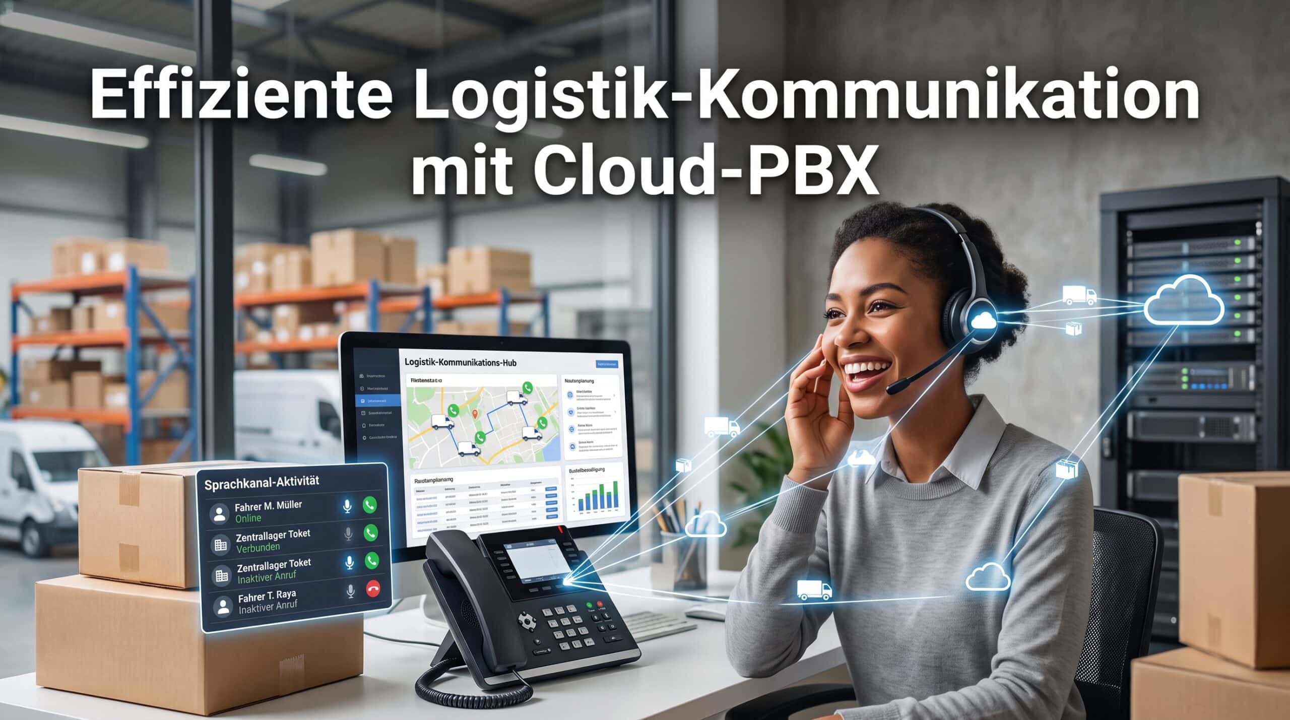 Effiziente Logistik-Kommunikation mit Cloud-PBX Ondialer | Effiziente Logistik-Kommunikation mit Cloud-PBX